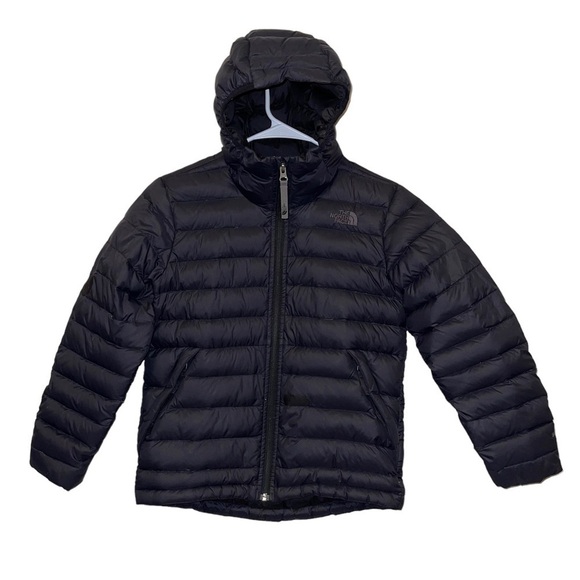 The North Face Aconcagua Down Boy Black Jacket Size M - Picture 3 of 9